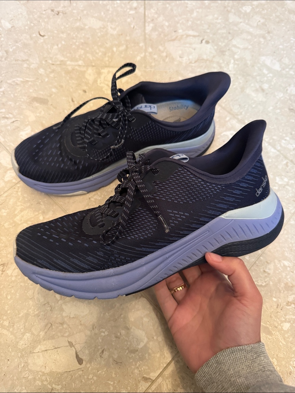 Dansko Peony Shoes Sneakers Navy Mesh Women’s Size Comfort 40 EU | 9.5-10 US